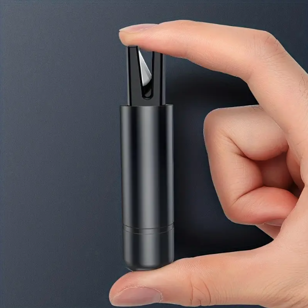 Nødhammer med seleskærer - Sort